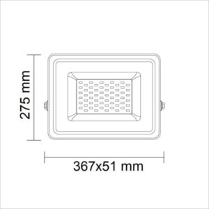 projecteur-led-150w-dimensions