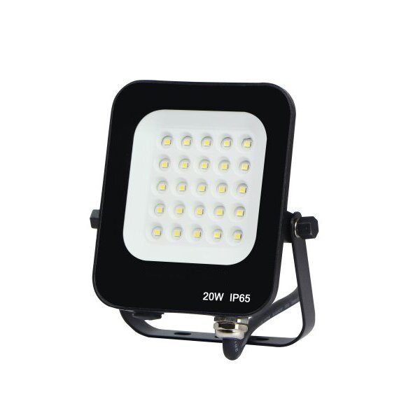 Spptty 2LED 20W Car Car LED Projecteur de travail Moto Phare Phare Blanc  IP67 Étanche, Carré Work Light, Projecteur LED Projecteur de travail 