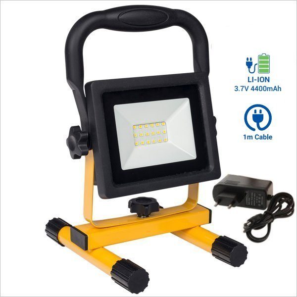 Projecteur led 20W rechargeable Pro LI-ON